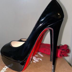 Christian louboutin size 36 worn once